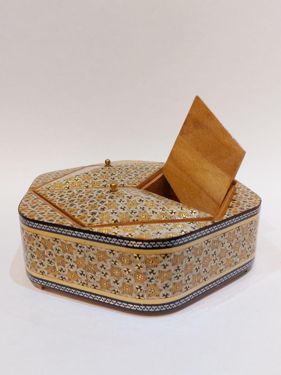 شکلات خوری سه درب خاتم شکلات خوری سه درب خاتم