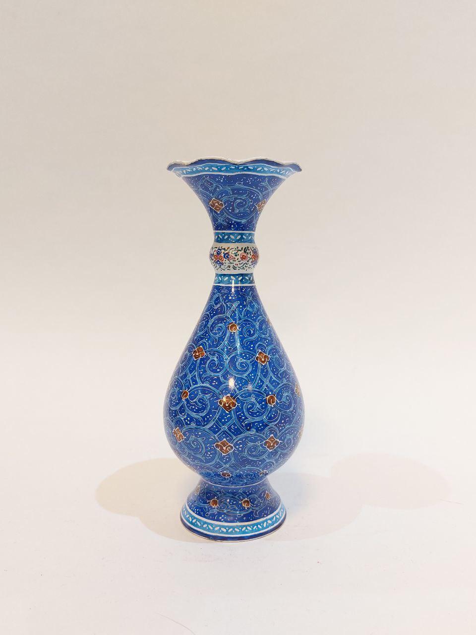 گلدان مینا صراحی 16 اسلیمی گلدان مینا صراحی 16 اسلیمی